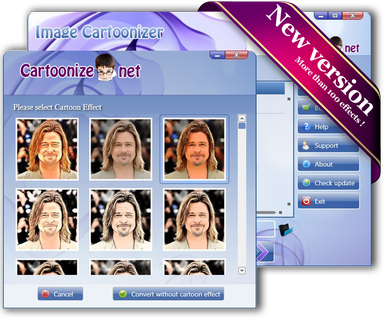 Image Cartoonizer Desktop Software version 3.7.2